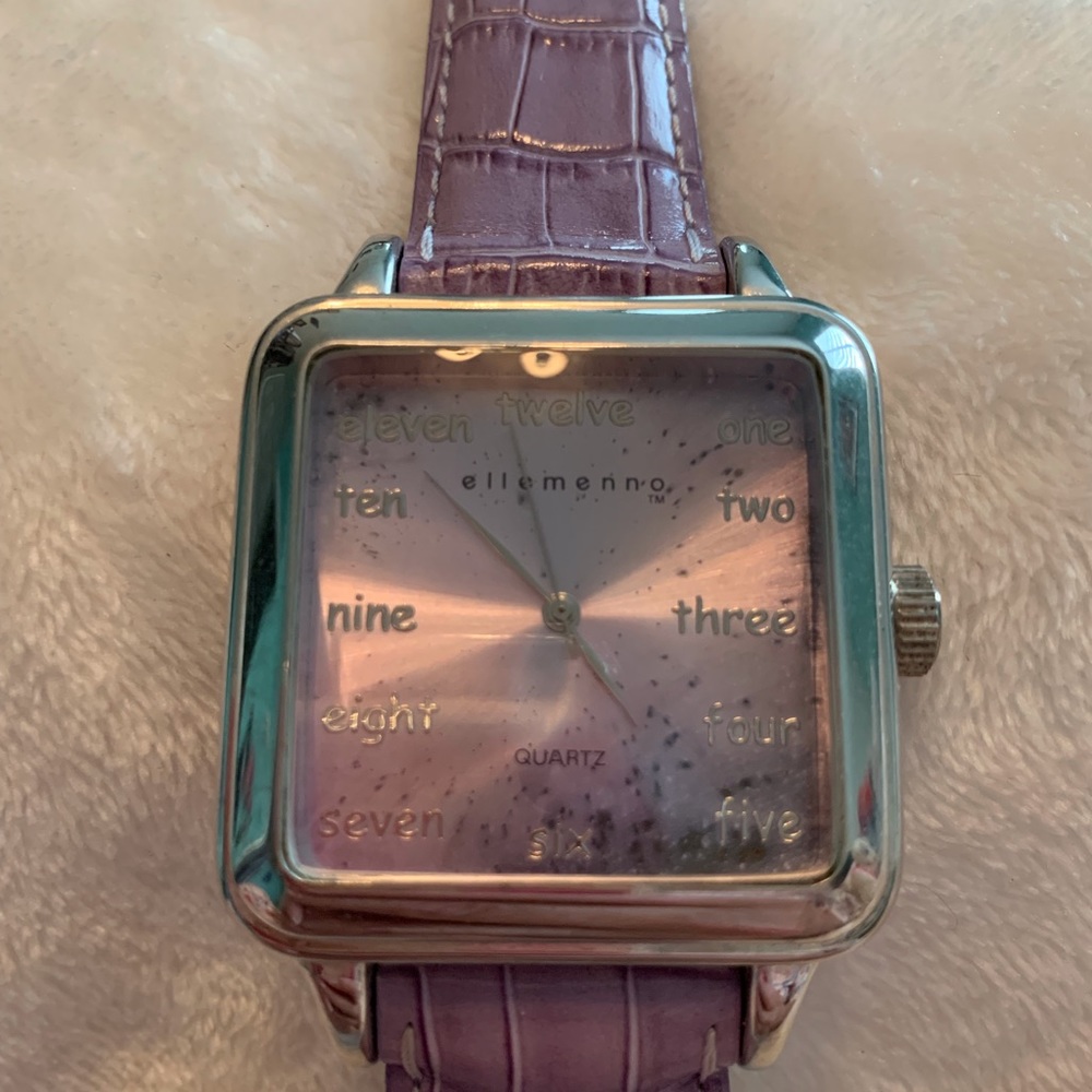 Beautiful big face watch
